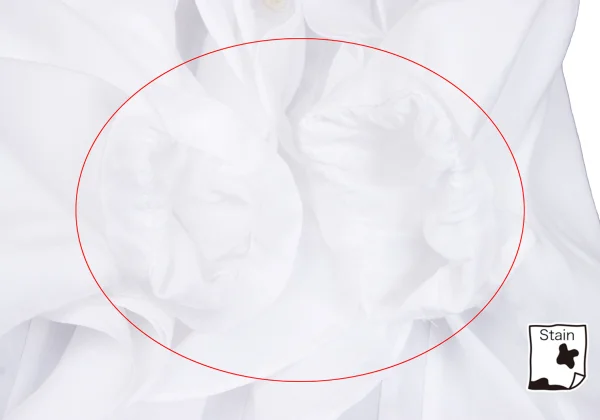 JUNYA WATANABE COMME des GARCONS  Linen Front Frill Blouse K-162691_009