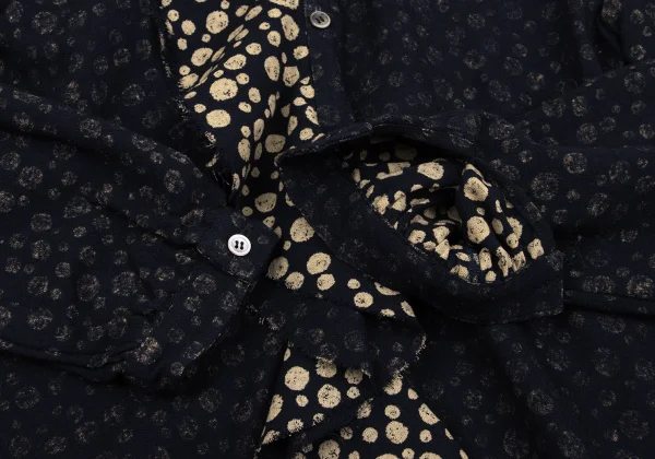 JUNYA WATANABE COMME des GARCONS Cut Off Frill Dot Blouse K-162692_008