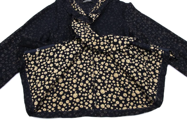 JUNYA WATANABE COMME des GARCONS Cut Off Frill Dot Blouse K-162692_010