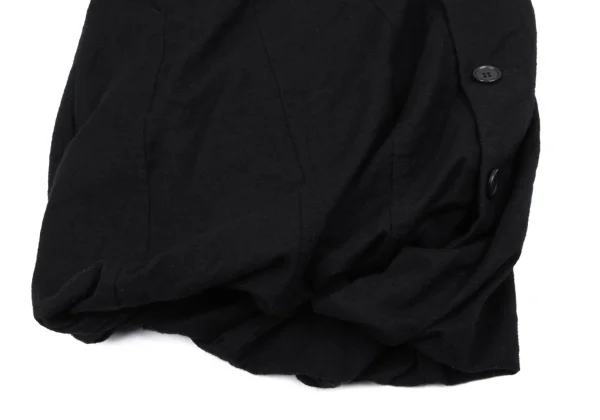 JUNYA WATANABE COMME des GARCONS Brushed Wool Fold Skirt K-162694_007