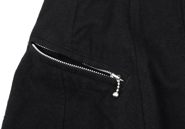 JUNYA WATANABE COMME des GARCONS Brushed Wool Fold Skirt K-162694_012