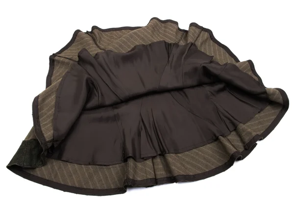 JUNYA WATANABE COMME des GARCONS Camouflage Hem Lace Patch Skirt K-162695_009