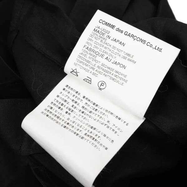 JUNYA WATANABE COMME des GARCONS Linen Belted Overalls K-162697_019