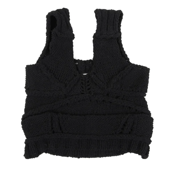 JUNYA WATANABE COMME des GARCONS Poly Sleeveless Knit Top K-162698_002