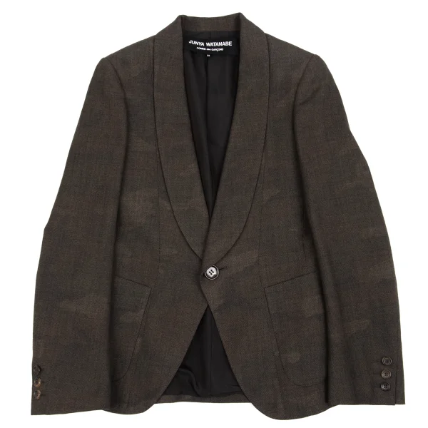 JUNYA WATANABE COMME des GARCONS Wool Printed 1B Jacket K-162699_002