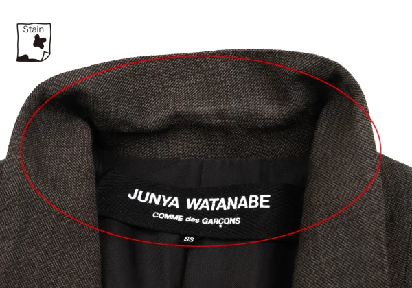 JUNYA WATANABE COMME des GARCONS Wool Printed 1B Jacket K-162699_004