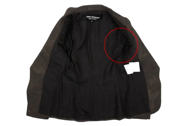 JUNYA WATANABE COMME des GARCONS Wool Printed 1B Jacket K-162699_012