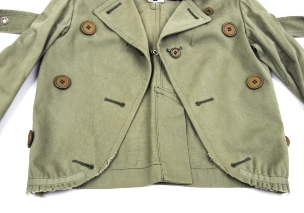 JUNYA WATANABE COMME des GARCONS Cut Off Belted Short Jacket K-162700_013