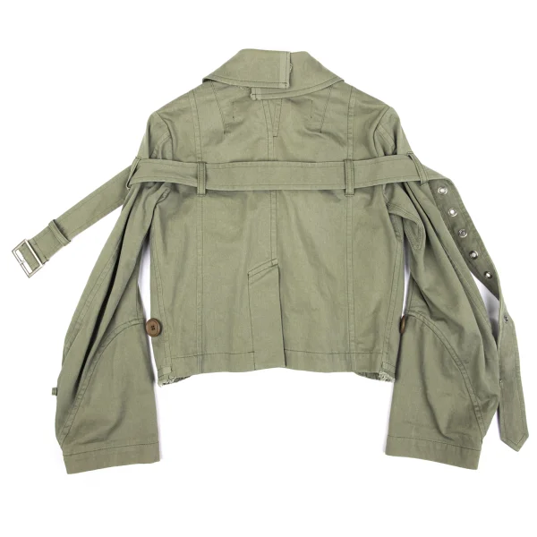 JUNYA WATANABE COMME des GARCONS Cut Off Belted Short Jacket K-162700_016