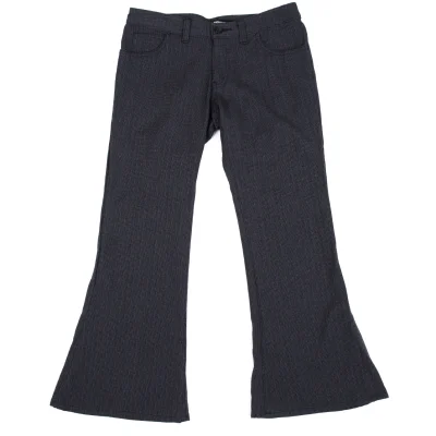 JUNYA WATANABE COMME des GARCONS Wool Striped Flare Pants