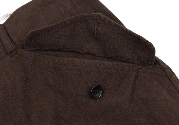 tricot COMME des GARCONS Cotton Blend Stripe Double Shorts K-162702_004