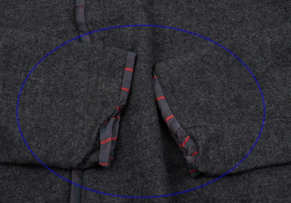 tricot COMME des GARCONS Striped Lining Pullover Top K-162703_007