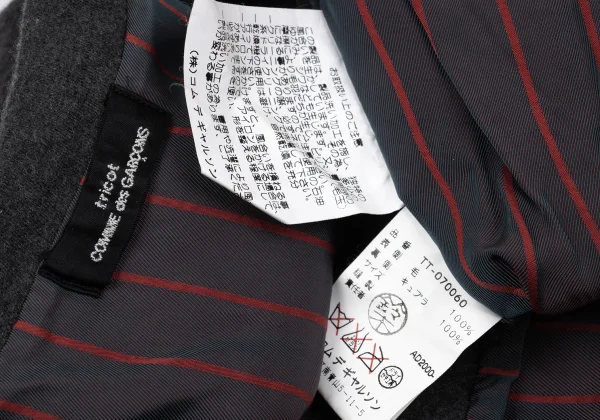 tricot COMME des GARCONS Striped Lining Pullover Top K-162703_016