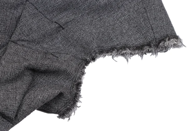 COMME des GARCONS Cut Off Material Switching Vest K-162704_005