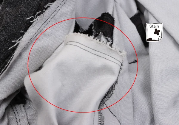 COMME des GARCONS Cut Off Material Switching Vest K-162704_011