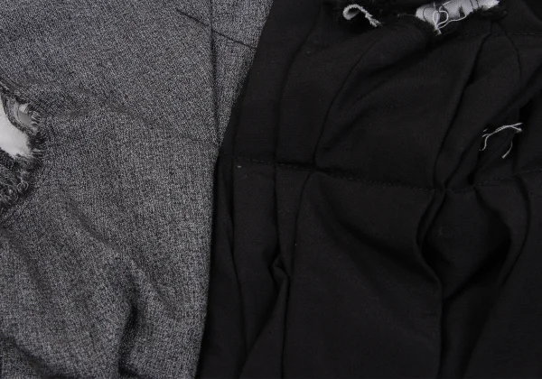 COMME des GARCONS Cut Off Material Switching Vest K-162704_013