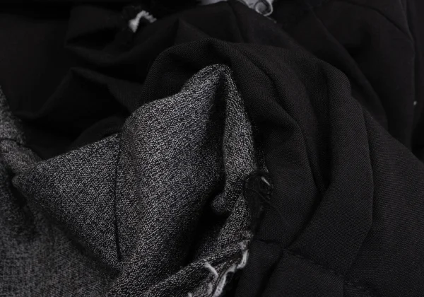 COMME des GARCONS Cut Off Material Switching Vest K-162704_014