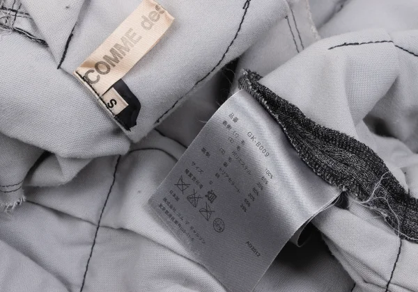 COMME des GARCONS Cut Off Material Switching Vest K-162704_016