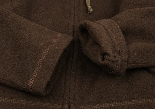 COMME des GARCONS Fleece Docking Design Zip Hoodie K-162706_007