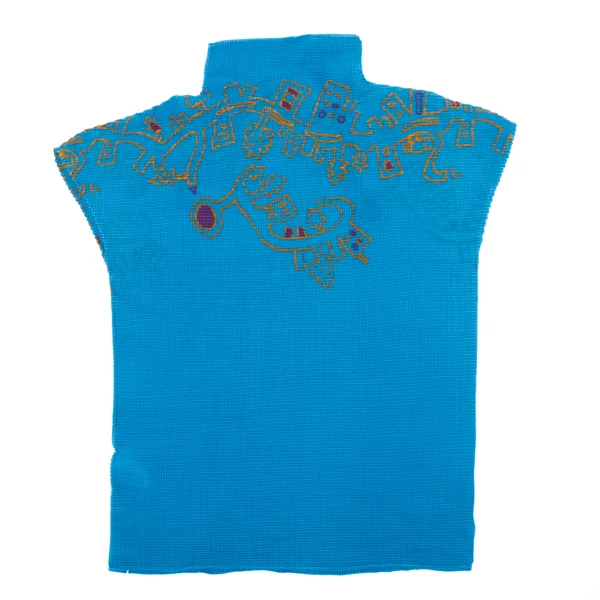 ISSEY MIYAKE me Graffiti Printed Stretch Pleats High Neck T-shirt K-162710_008