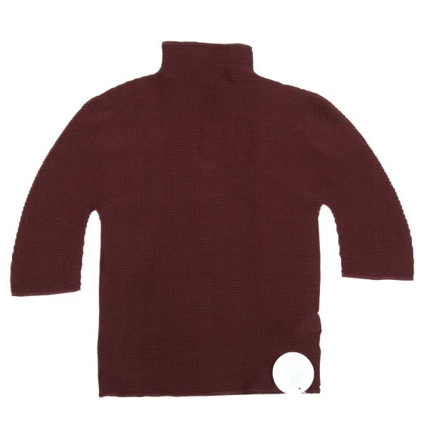 ISSEY MIYAKE me Stretch Pleated High Neck T-shirt K-162712_002