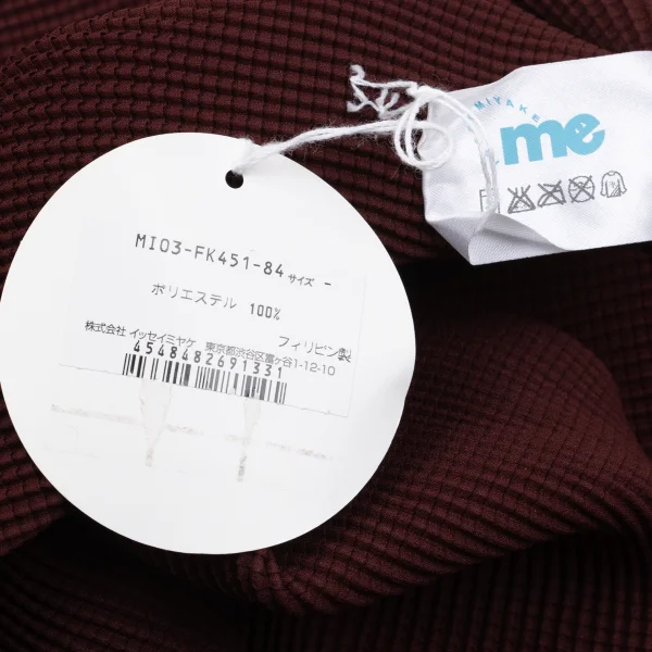 ISSEY MIYAKE me Stretch Pleated High Neck T-shirt K-162712_014