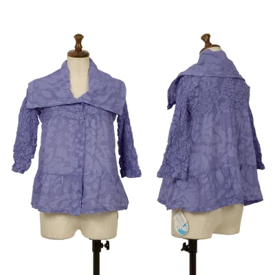 ISSEY MIYAKE me Dyed Printed Cauliflower Shirt