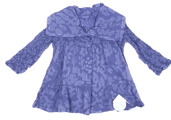 ISSEY MIYAKE me Dyed Printed Cauliflower Shirt K-162714_002