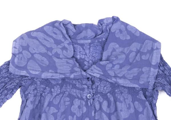 ISSEY MIYAKE me Dyed Printed Cauliflower Shirt K-162714_003
