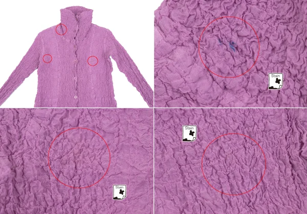 ISSEY MIYAKE me Wrinkled Pleats High Neck Shirt K-162719_003