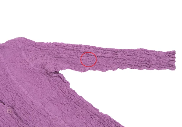 ISSEY MIYAKE me Wrinkled Pleats High Neck Shirt K-162719_006