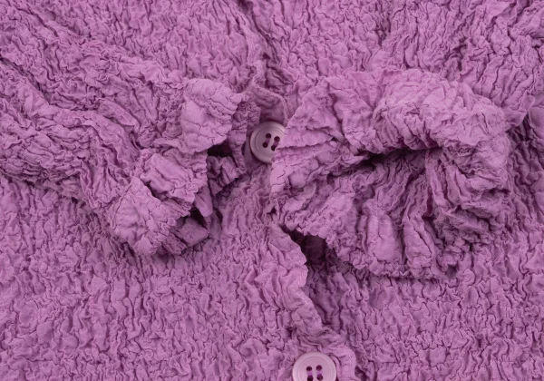 ISSEY MIYAKE me Wrinkled Pleats High Neck Shirt K-162719_008