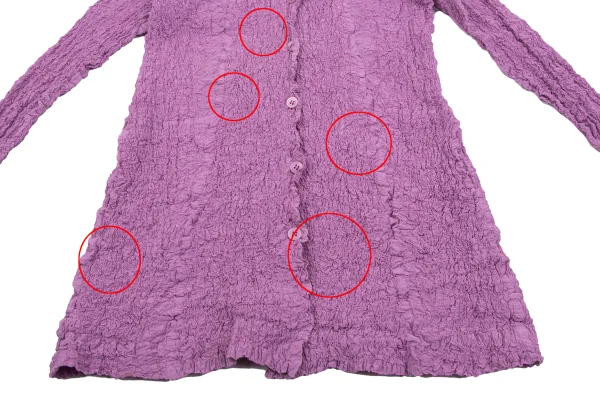 ISSEY MIYAKE me Wrinkled Pleats High Neck Shirt K-162719_009