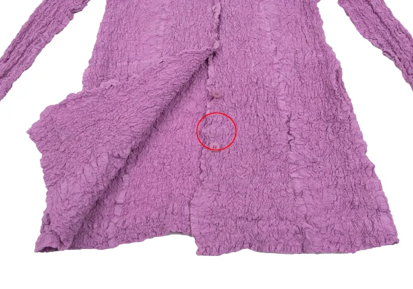 ISSEY MIYAKE me Wrinkled Pleats High Neck Shirt K-162719_016