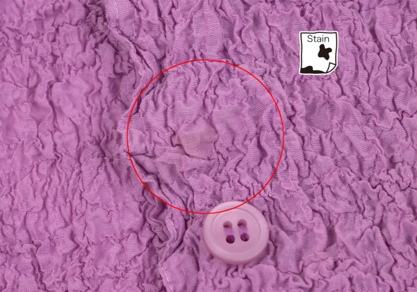 ISSEY MIYAKE me Wrinkled Pleats High Neck Shirt K-162719_017