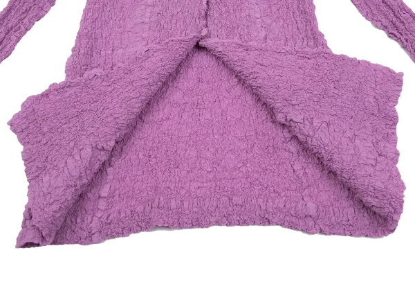 ISSEY MIYAKE me Wrinkled Pleats High Neck Shirt K-162719_018