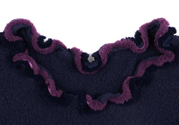 ISSEY MIYAKE me Dyed Boa Trim Cauliflower Top K-162720_004