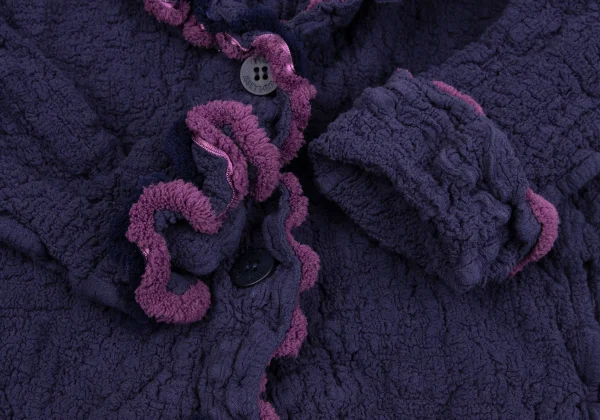 ISSEY MIYAKE me Dyed Trim Cauliflower Jacket K-162721_005