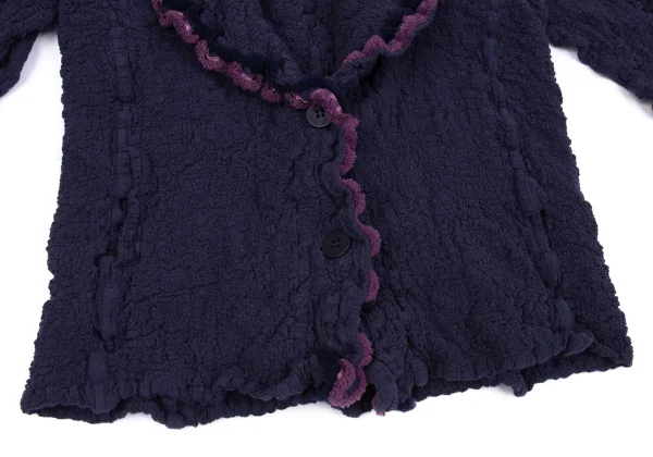 ISSEY MIYAKE me Dyed Trim Cauliflower Jacket K-162721_006