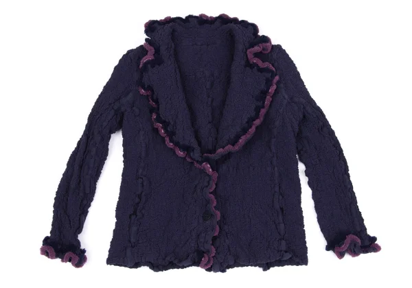 ISSEY MIYAKE me Dyed Trim Cauliflower Jacket & Skirt K-162723_003