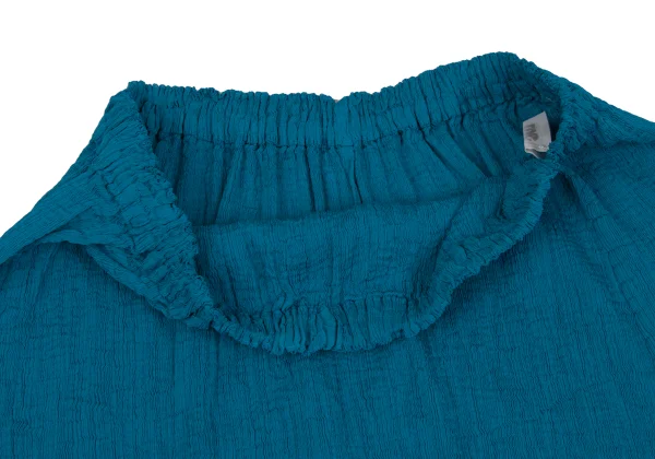 イッセイミヤケミーISSEY MIYAKE me ヘムジグザグプリーツスカート 青F