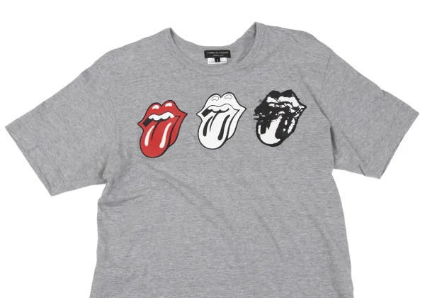 COMME des GARCONS HOMME PLUS Rolling Stones Lip Tongue Print T-Shirt K-162729_002