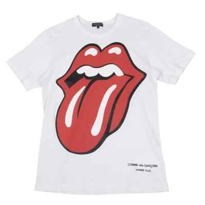 COMME des GARCONS HOMME PLUS Rolling Stones Printed T Shirt