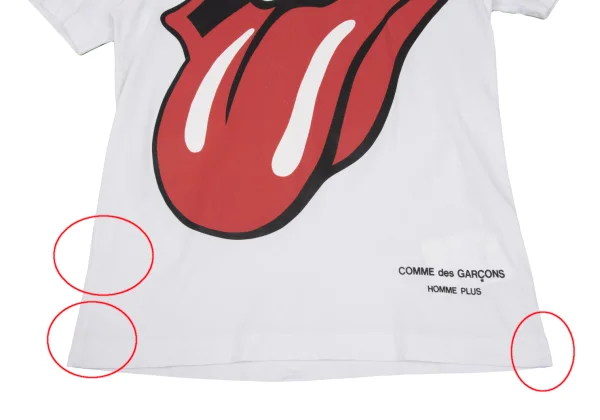 COMME des GARCONS HOMME PLUS Rolling Stones Printed T Shirt K-162730_008