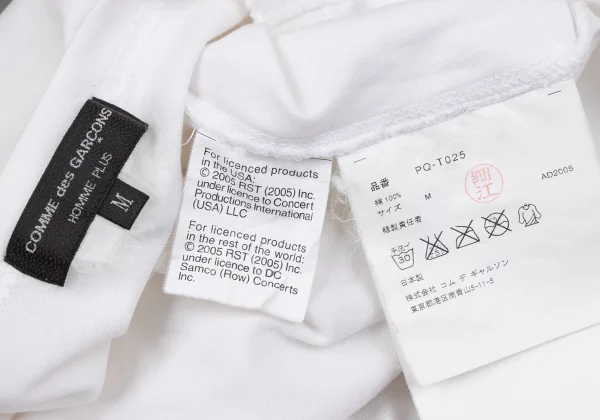 COMME des GARCONS HOMME PLUS Rolling Stones Printed T Shirt K-162730_019