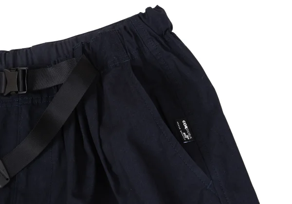 COMME des GARCONS HOMME Cotton Nylon Belted Pants K-162732_004