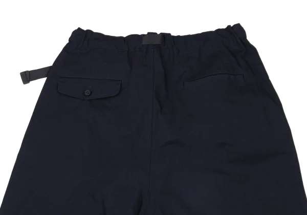 COMME des GARCONS HOMME Cotton Nylon Belted Pants K-162732_012