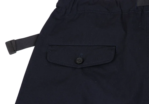 COMME des GARCONS HOMME Cotton Nylon Belted Pants K-162732_013
