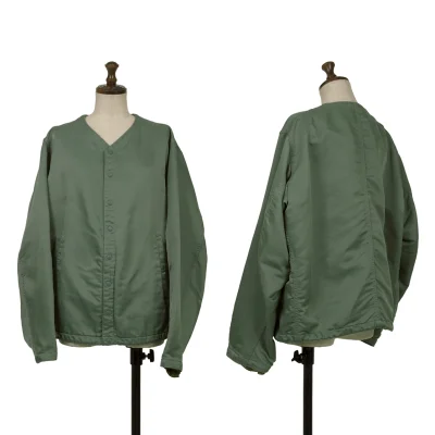zucca Nylon Cotton Snap Button Blouson