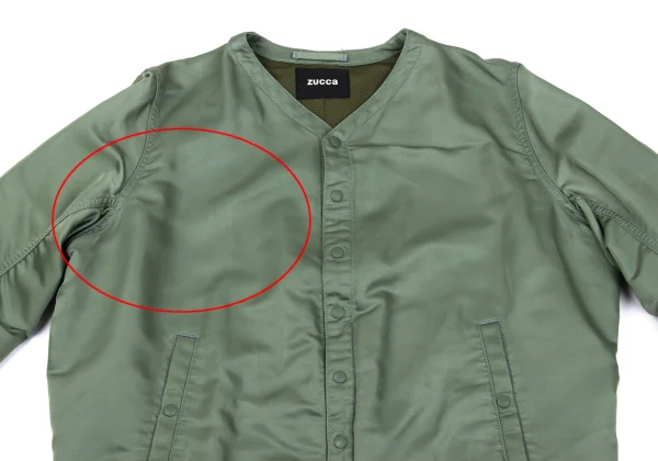 zucca Nylon Cotton Snap Button Blouson K-162733_003